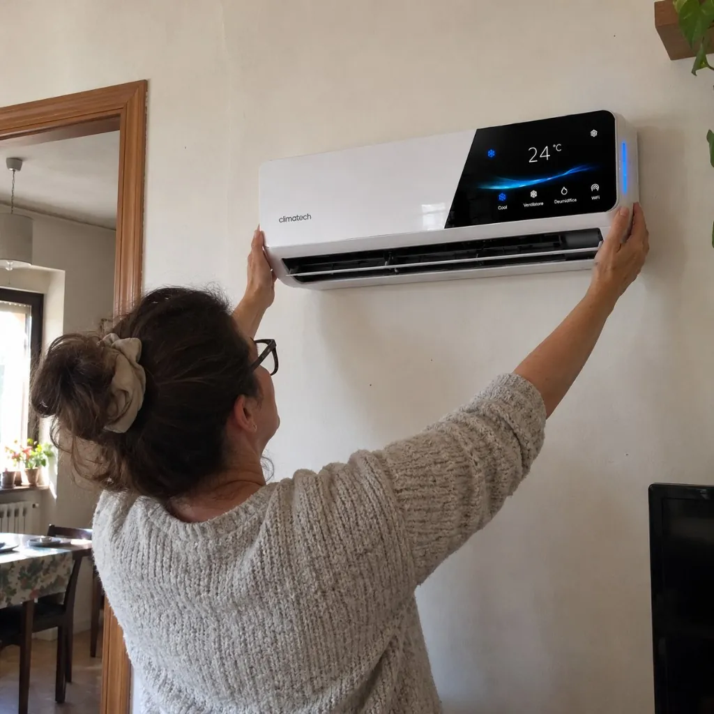 Climatech — In wenigen Minuten an der Wand montiert