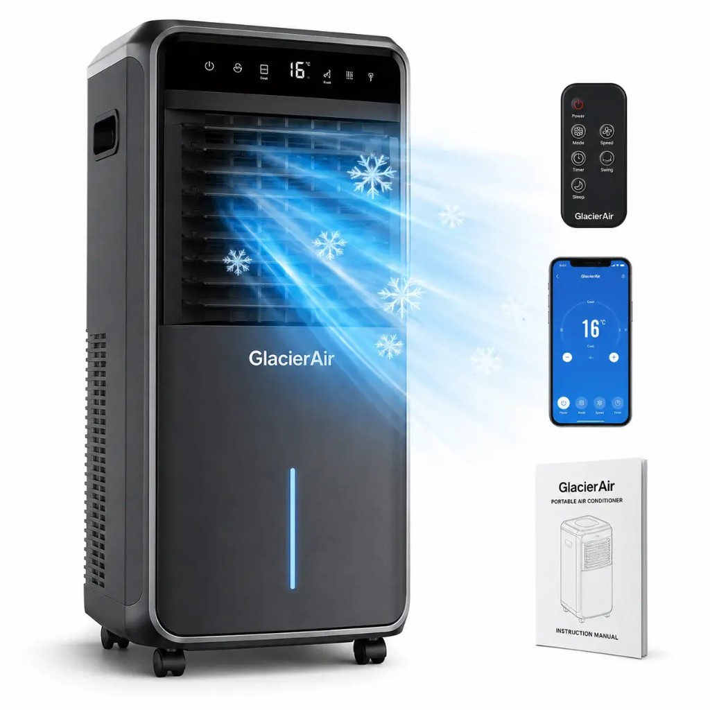 GlacierAir™ condizionatore portatile